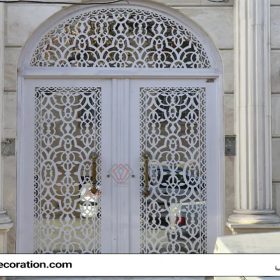 رب فلزی و پنل‌های مدرن برش لیزر CNC